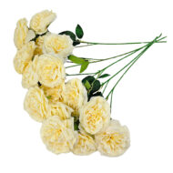 GNW Champagne Artificial Chinese Rose Peony LRR-342 - Image 2
