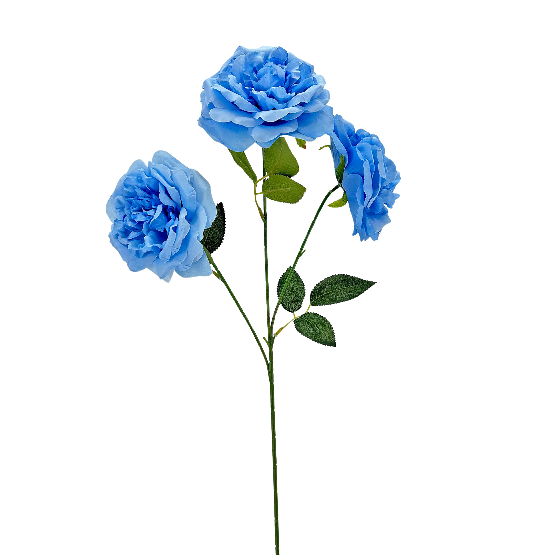 IMG_7474 GNW Blue Artificial Chinese Rose Peony LRR-346 - Image 1