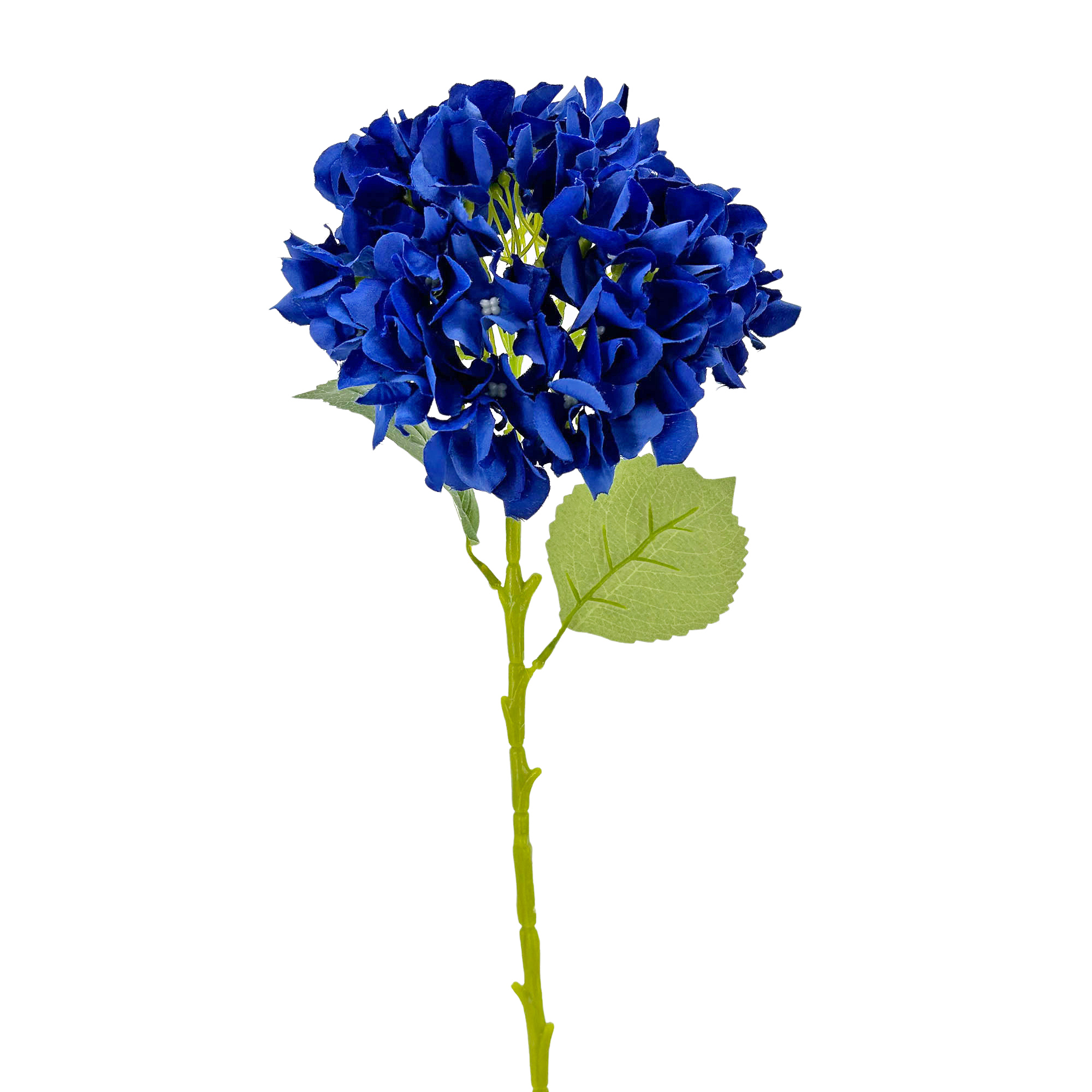 IMG_7547 GNW Dark Blue Artificial Floral Hydrangea Silk LRR-368 - Image 1