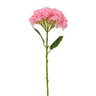 GNW Pink Artificial Floral Hydrangea Silk LRR-364