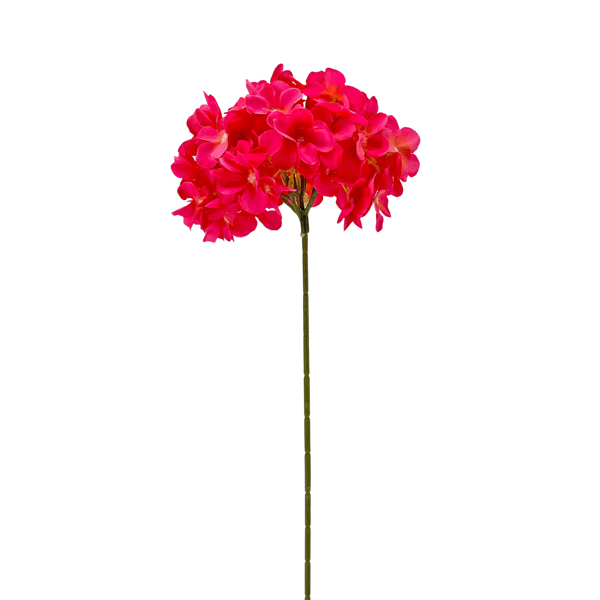 IMG_7612 GNW Rose Red Artificial Leafless Hydrangea Silk LRR-380 - Image 1