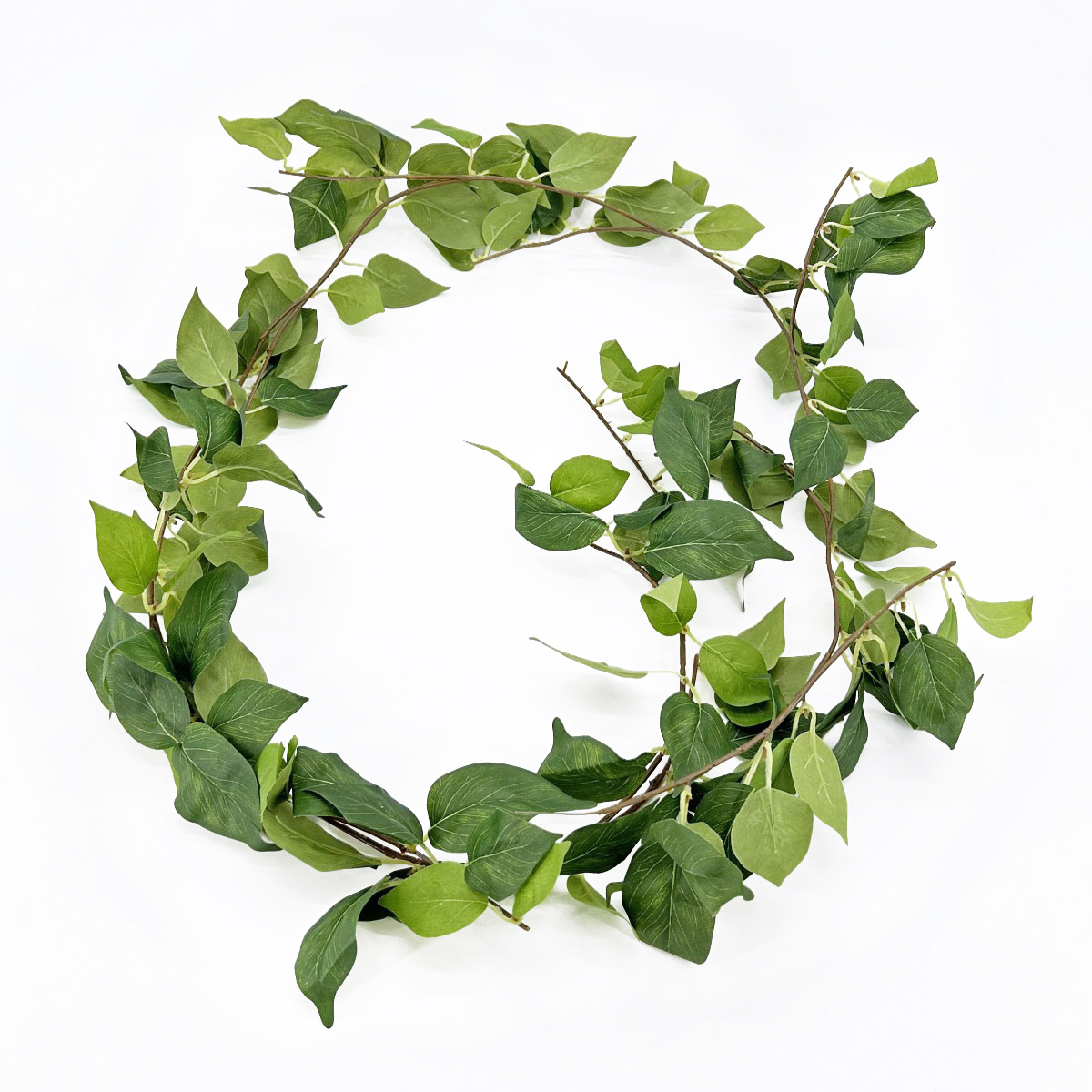 IMG_8790 GNW Green Artificial Hanging Willow Leaf Vine LZ-08 - Image 1