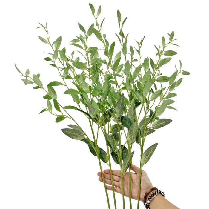 GNW Green Artificial Green Tea Branch LZ-28 - Image 3