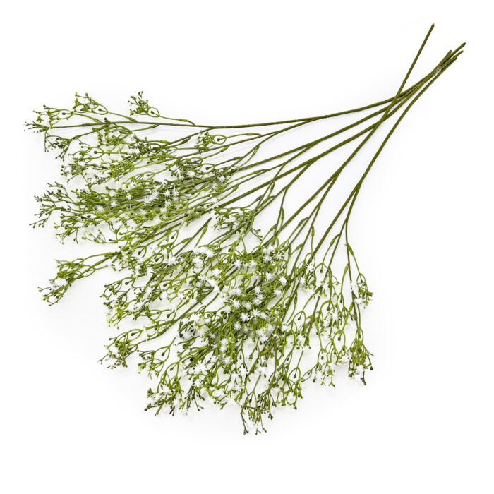 GNW White Artificial Wild Flower LZ-43 - Image 2