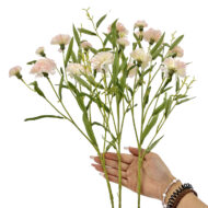GNW Light Pink Artificial Carnations Flower QZ-21 - Image 3