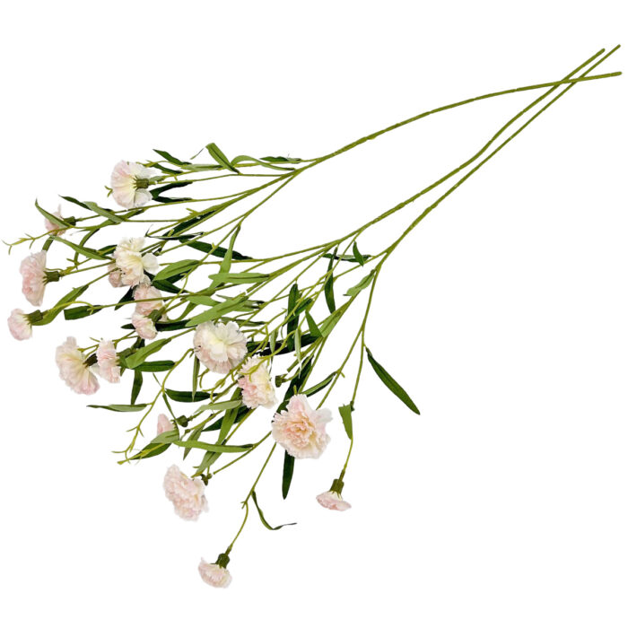 GNW Light Pink Artificial Carnations Flower QZ-21 - Image 2