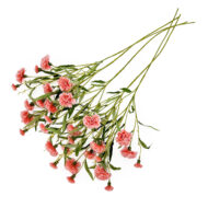 GNW Pink Artificial Carnations Flower QZ-24 - Image 2