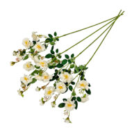 GNW Champagne Artificial Chinese Rose Peony QZ-33 - Image 2