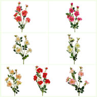 GNW Pink Red Artificial Chinese Rose Peony QZ-40 - Image 4