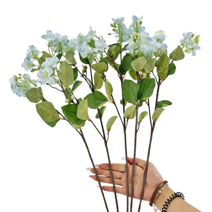 GNW Blue Artificial Gardenia WX-85 - Image 3