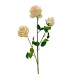 GNW Light Beige Artificial Garden Rose Silk WX-09