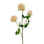 GNW Light Beige Artificial Garden Rose Silk WX-09