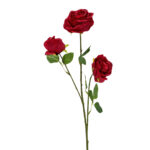 GNW Red Artificial Garden Rose Silk WX-40