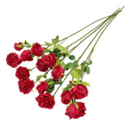 GNW Red Artificial Garden Rose Silk WX-40 - Image 2