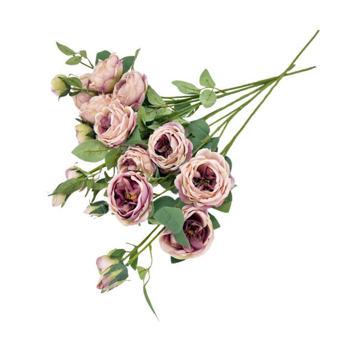 GNW Purple Artificial David Austin Rose Silk WX-74 - Image 2