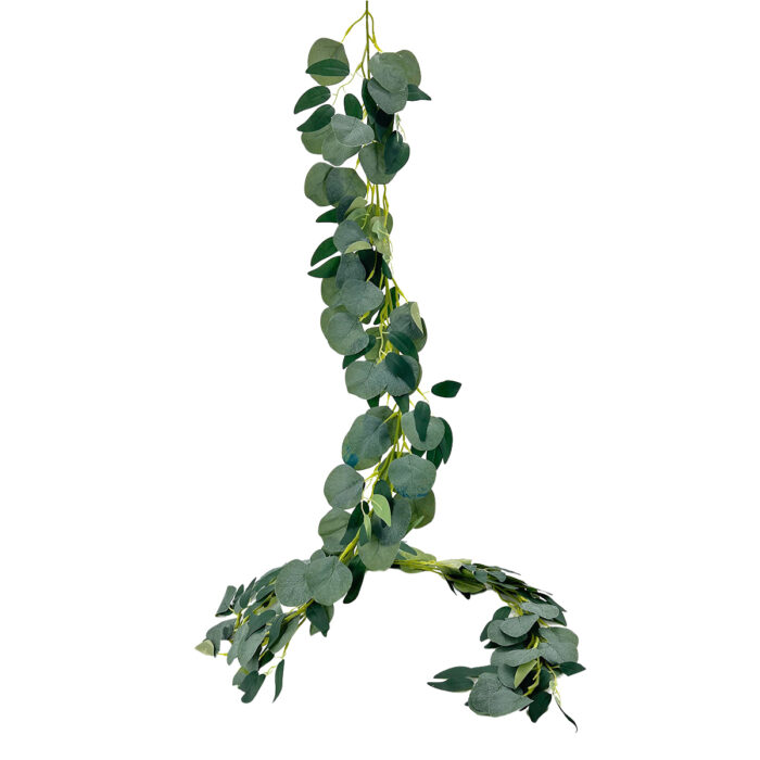 GNW Green Artificial Hanging Eucalyptus Willow Vines LZ-193 - Image 2