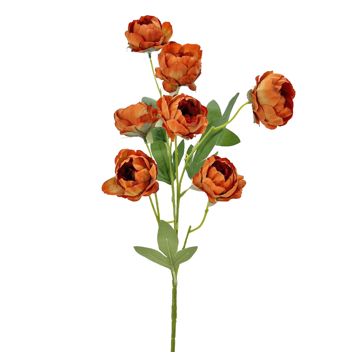 IMG_9739 GNW Orange Artificial Chinese Rose Peony WX-26 - Image 1