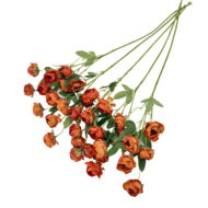 GNW Orange Artificial Chinese Rose Peony WX-26 - Image 2