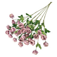 GNW Purple Artificial Chinese Rose Peony WX-24 - Image 2