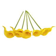 GNW Yellow Artificial Calla Lily LZ-249 - Image 2