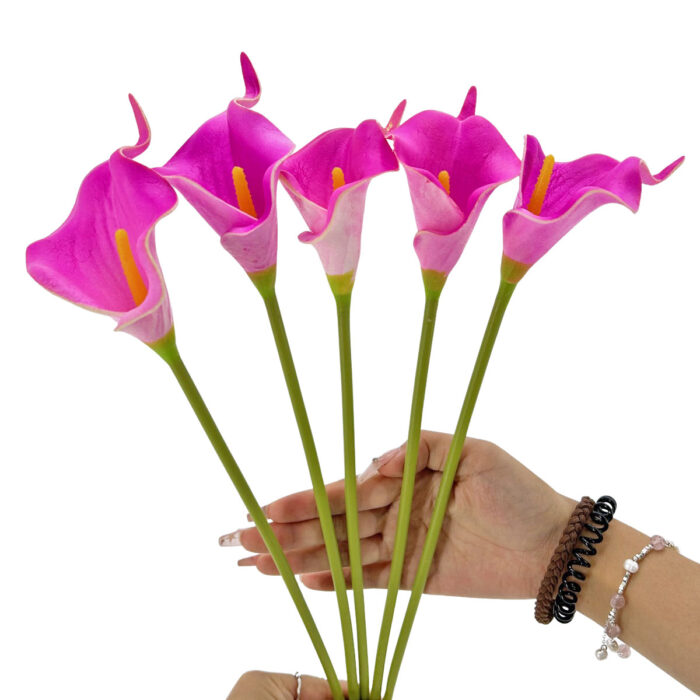 GNW Fuchsia Artificial Calla Lily LZ-247 - Image 3