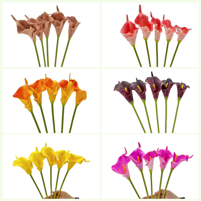 GNW Fuchsia Artificial Calla Lily LZ-247 - Image 4