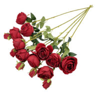 GNW Red Artificial Empress Rose Silk MY-10 - Image 2