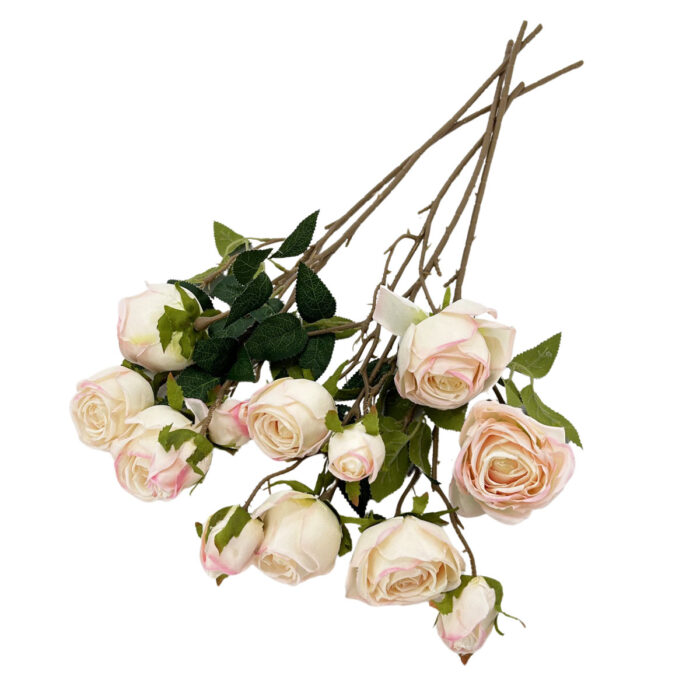 GNW Light Pink Artificial Empress Rose Silk MY-04 - Image 2
