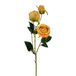 GNW Yellow Artificial Empress Rose Silk MY-07