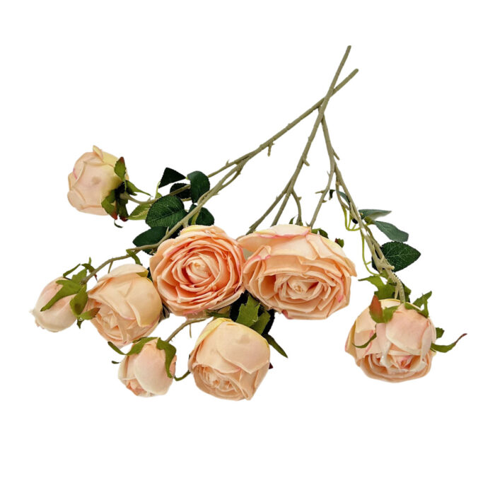 GNW Pink Artificial Empress Rose Silk MY-05 - Image 2