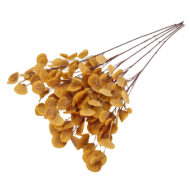 GNW Brown Artificial Eucalyptus Gum Leaf LR-12 - Image 3