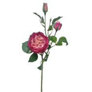 GNW Yellow Artificial David Austin Rose Real Touch QH-99 - Image 7