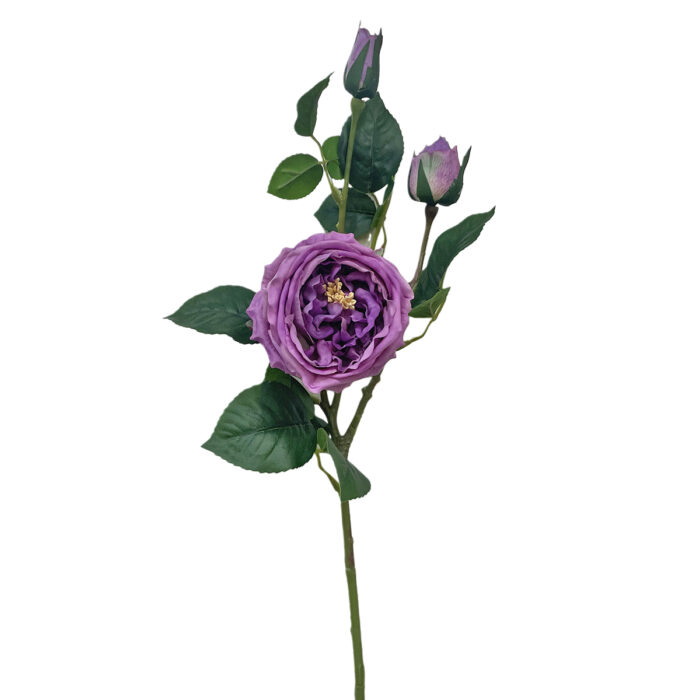GNW Yellow Artificial David Austin Rose Real Touch QH-99 - Image 5