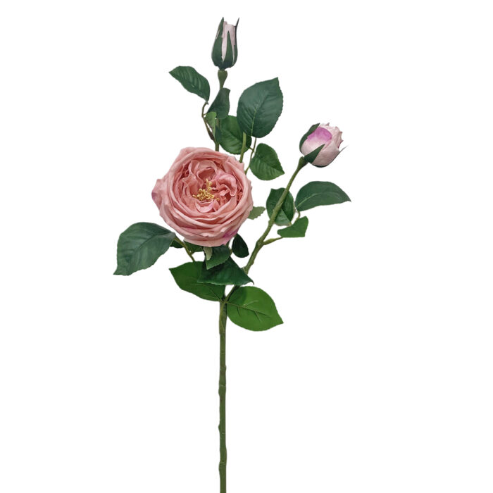 GNW Yellow Artificial David Austin Rose Real Touch QH-99 - Image 4