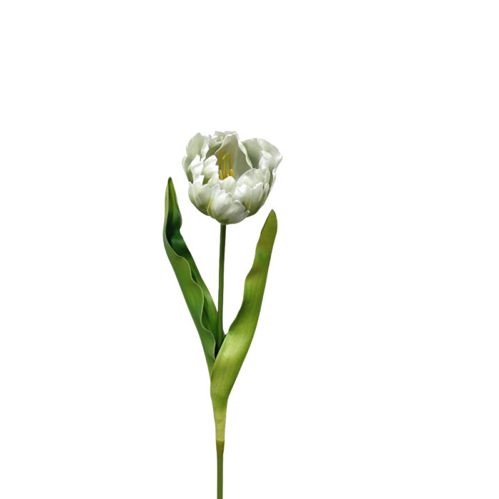GNW White Artificial Tulips Silk GJY-01 - Image 3