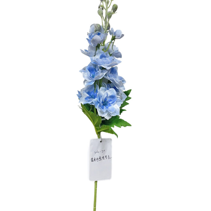 GNW Blue Artificial Delphinium Real Touch SG-20 - Image 2