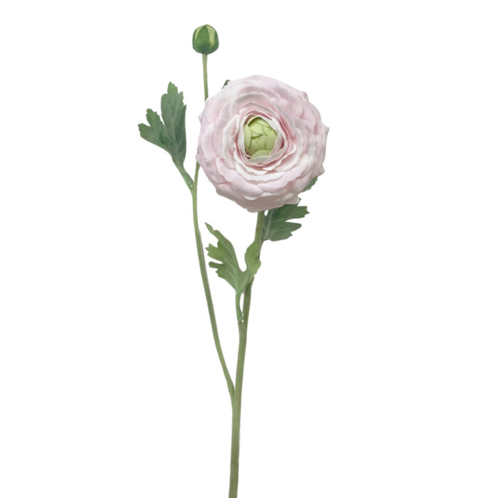 GNW Light Orange Artificial 2-head Ranunculus Real Touch QH-121 - Image 4