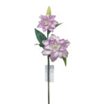 GNW Pink Purple Artificial 3-head Lily Real Touch QH-45