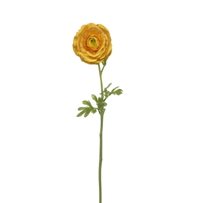 GNW White Artificial Single Ranunculus Real Touch GYX-35 - Image 4
