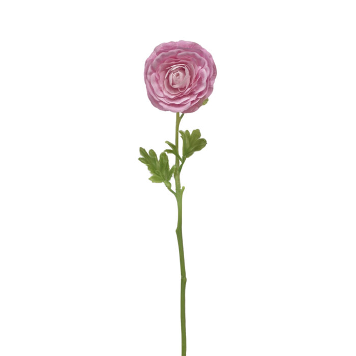 GNW White Artificial Single Ranunculus Real Touch GYX-35 - Image 3