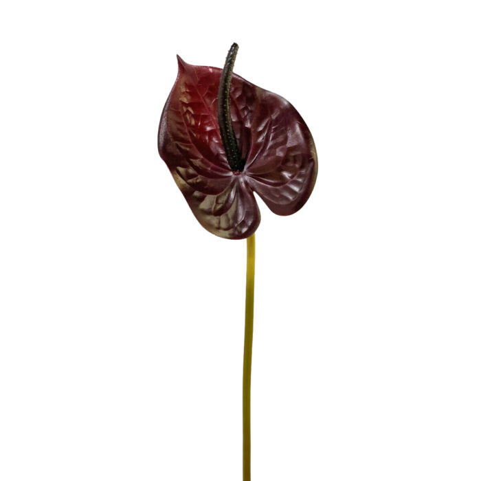 GNW Gradient Pink Artificial Anthurium Real Touch XS-35 - Image 6