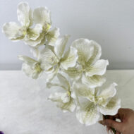 GNW White Artificial Orchids Real Touch XS-37 - Image 2