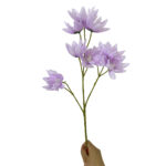 GNW Purple Artificial 10-head Lily HD-10