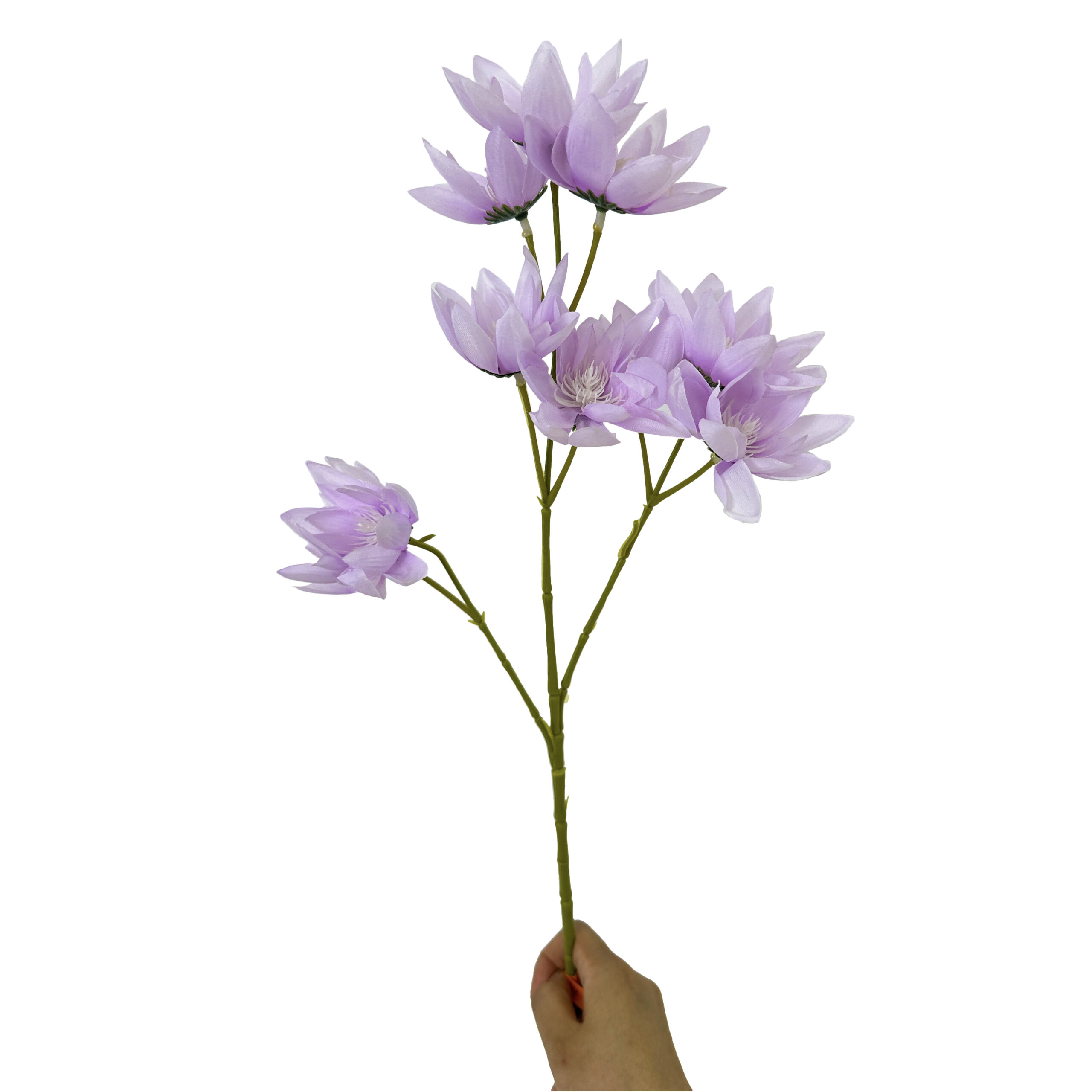 27 GNW Purple Artificial 10-head Lily HD-10 - Image 1