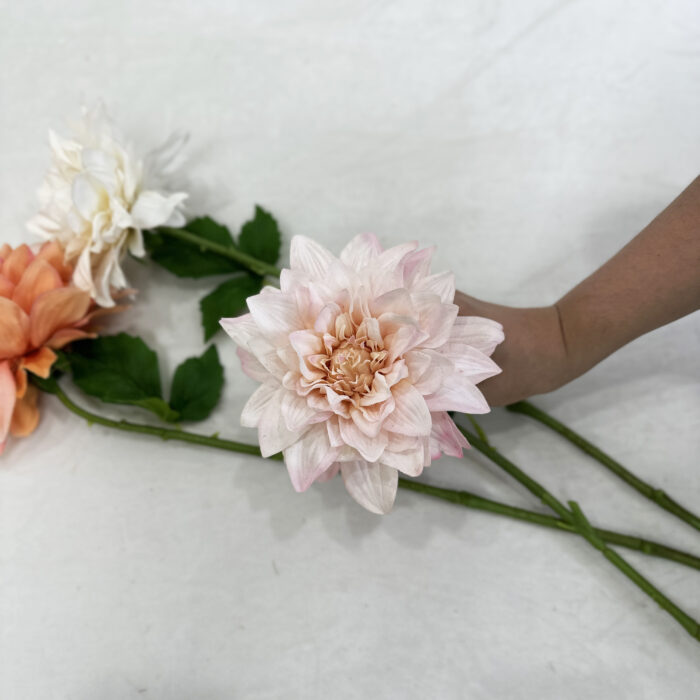 GNW Light Pink Artificial Dahlia Real Touch GYX-92 - Image 2