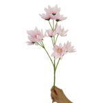 GNW Pink Artificial 10-head Lily HD-08