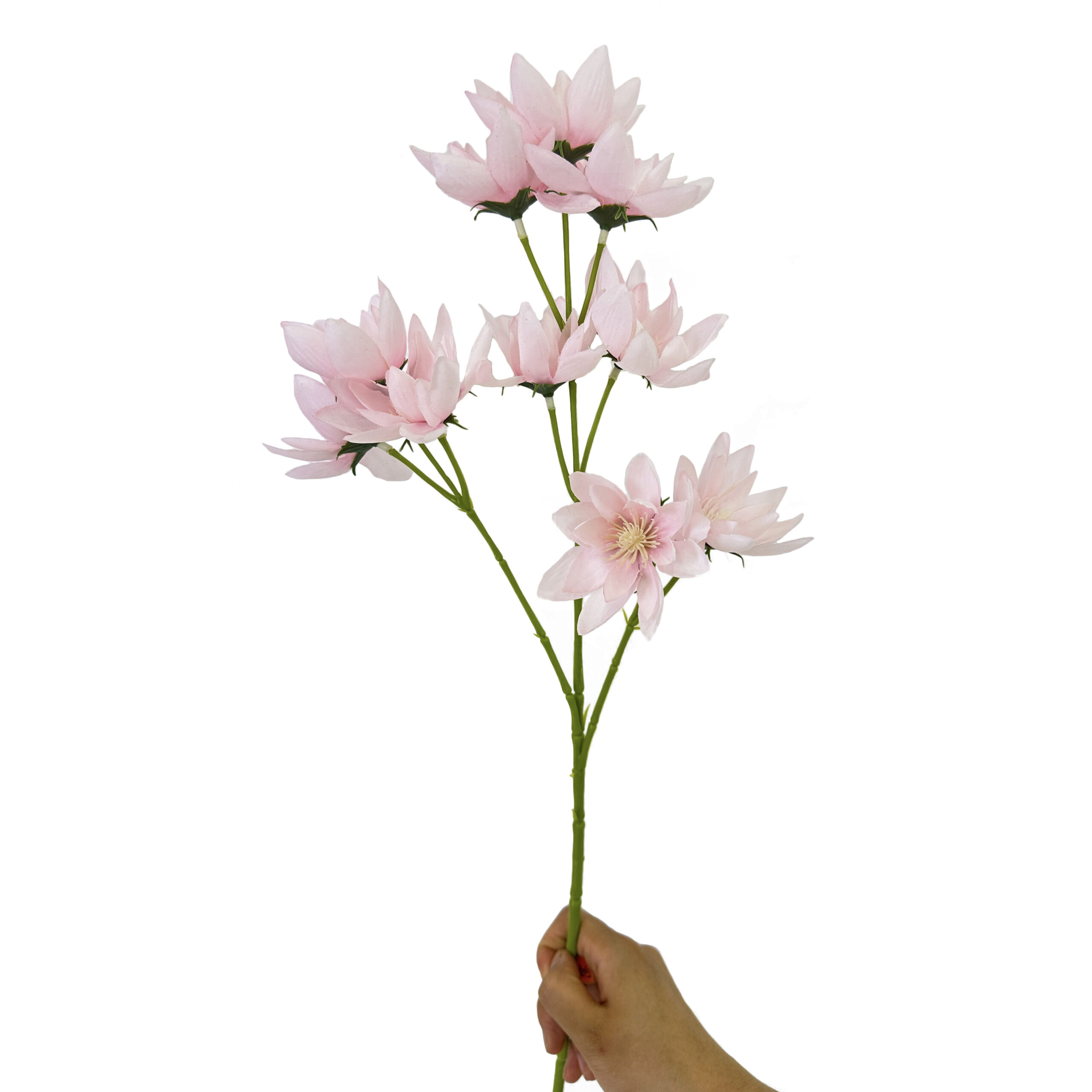 31 GNW Pink Artificial 10-head Lily HD-08 - Image 1