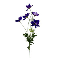 GNW Dark Purple Artificial Clematis Lotus HD-04