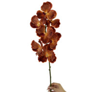 GNW Brown Artificial Orchids Real Touch XS-41