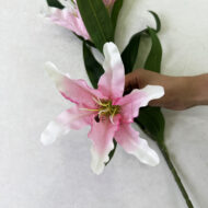 GNW Pink Artificial 4-head Lily HD-22 - Image 2